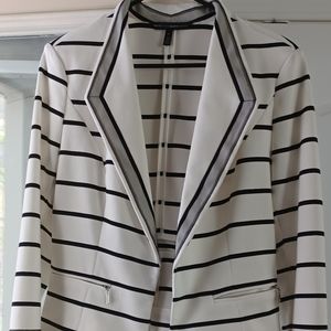 White House Black Market Striped Jacket